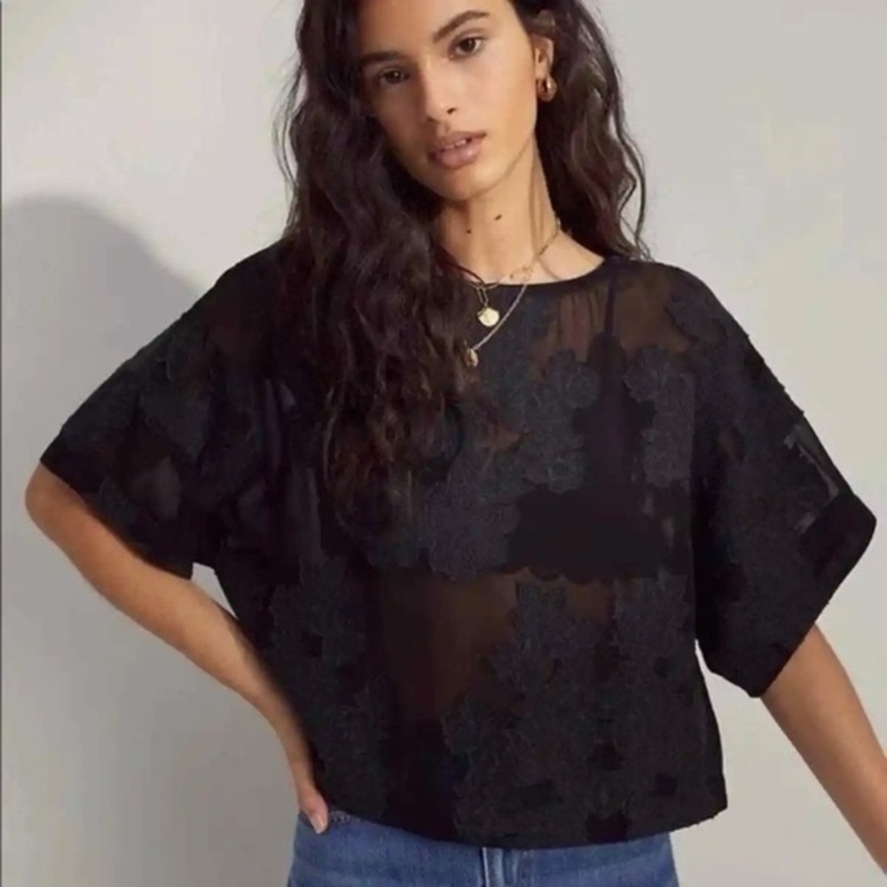 ARITZIA | Wilfred blayze black blouse size small